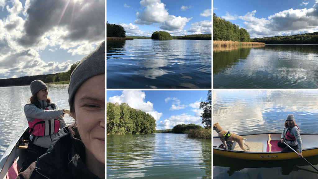 Spływ Cieszynką | Wyprawy z psem dookoła Drawieńskiego Parku Narodowego