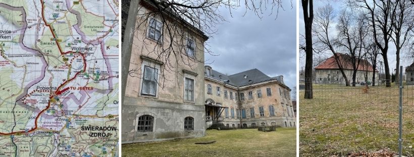 Pałac Gersdorfów w Pobiednej  | Wyprawy z psem